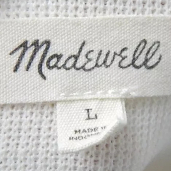 Madewell Ottoman Ribbed Square Neck Top - Picture 3 of 4